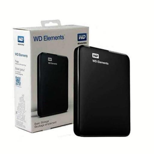 باکس هارد دیسک وسترن دیجیتال مدل wd elements همراه کابل